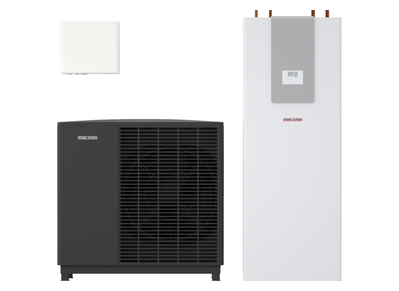 STIEBEL ELTRON Levegő-v&iacute;z hőszivatty&uacute; HPA-O 13.2 Trend HC 400 + HSBC 300