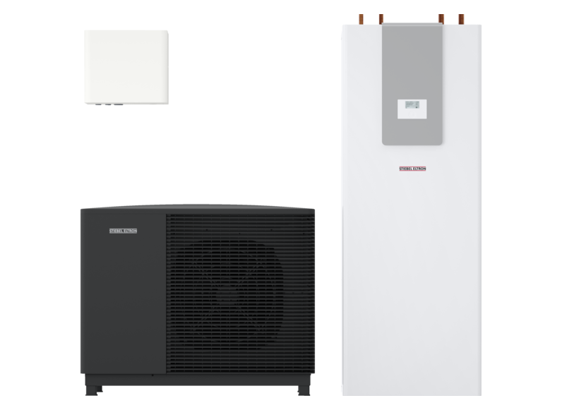 STIEBEL ELTRON Levegő-víz hőszivattyú HPA-O 07.2 Plus HC 230 + HSBC 300