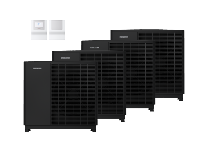 STIEBEL ELTRON Levegő-v&iacute;z hőszivatty&uacute; HPA-O 13.2 Trend HC 400 4x Set