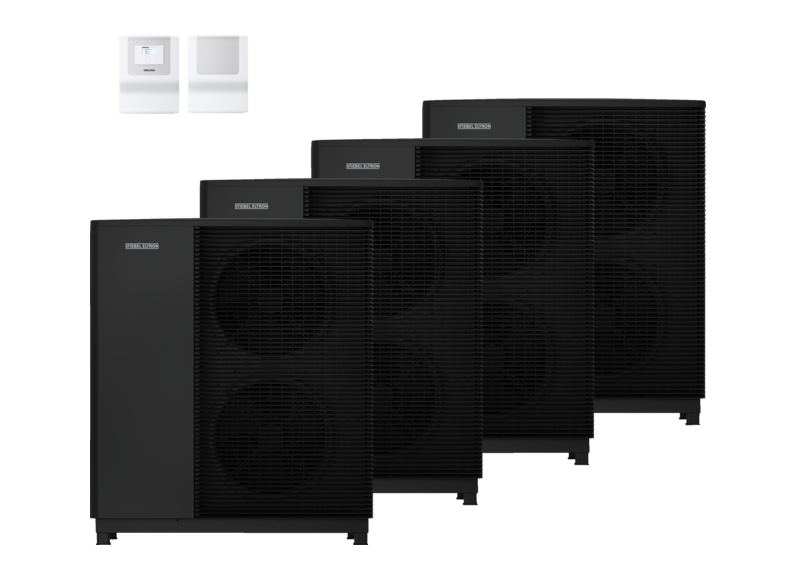 STIEBEL ELTRON Levegő-v&iacute;z hőszivatty&uacute; HPA-O 13.2 Plus HC 400 4x Set