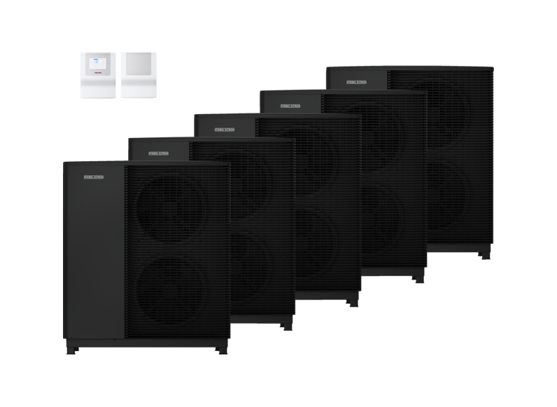 STIEBEL ELTRON Levegő-v&iacute;z hőszivatty&uacute; HPA-O 13.2 Plus HC 400 5x Set