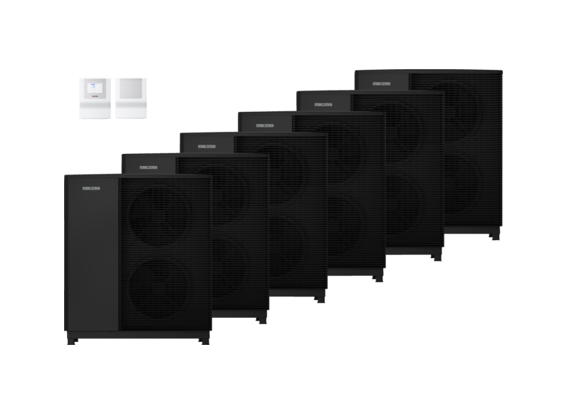 STIEBEL ELTRON Levegő-víz hőszivattyú HPA-O 13.2 Plus HC 400 6x Set