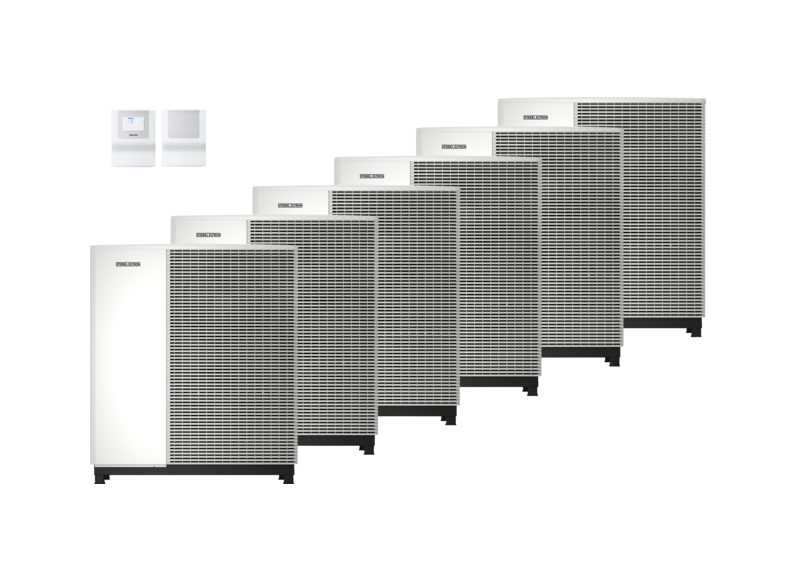 STIEBEL ELTRON Levegő-v&iacute;z hőszivatty&uacute; HPA-O 13.2 W Plus HC 400 6x Set