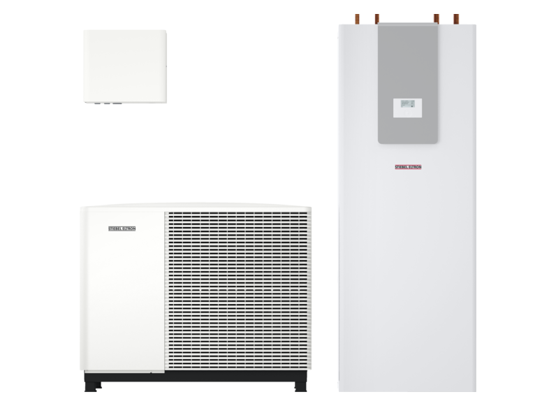 STIEBEL ELTRON Levegő-v&iacute;z hőszivatty&uacute; HPA-O 07.2 W Plus HC 230 + HSBC 300